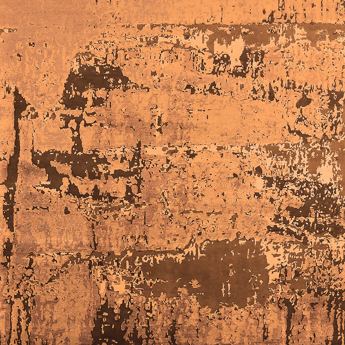 Machine Washable Oriental Orange Industrial Area Rugs, wshurb2058org