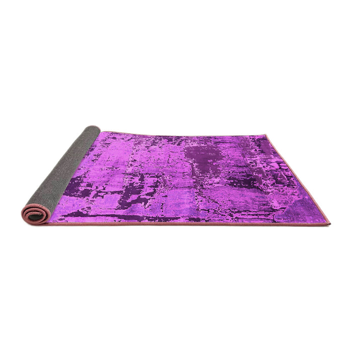 Sideview of Oriental Pink Industrial Rug, urb2058pnk
