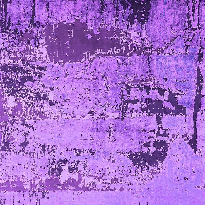 Machine Washable Oriental Purple Industrial Area Rugs, wshurb2058pur