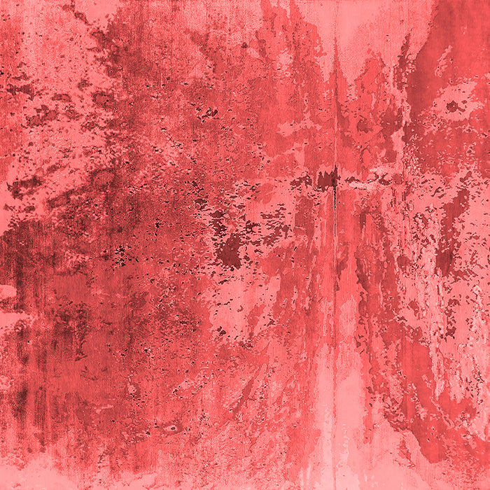 Machine Washable Oriental Red Industrial Rug, wshurb2059red