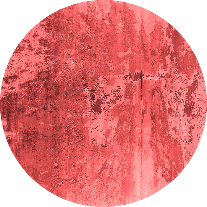 Machine Washable Oriental Red Industrial Rug, wshurb2059red