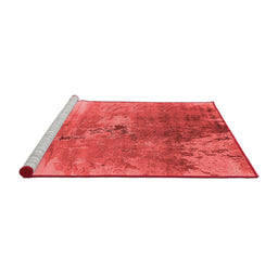 Industrial Red Washable Rugs