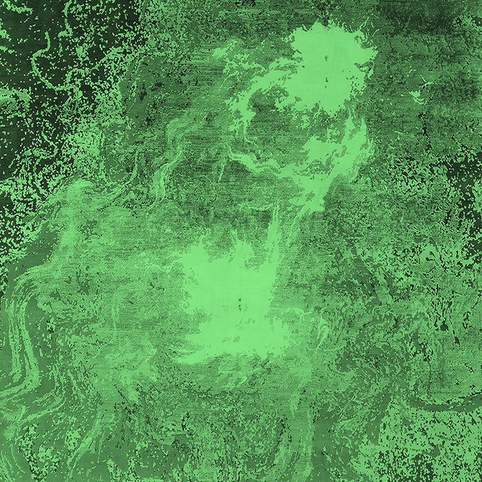 Oriental Emerald Green Industrial Rug, urb2060emgrn