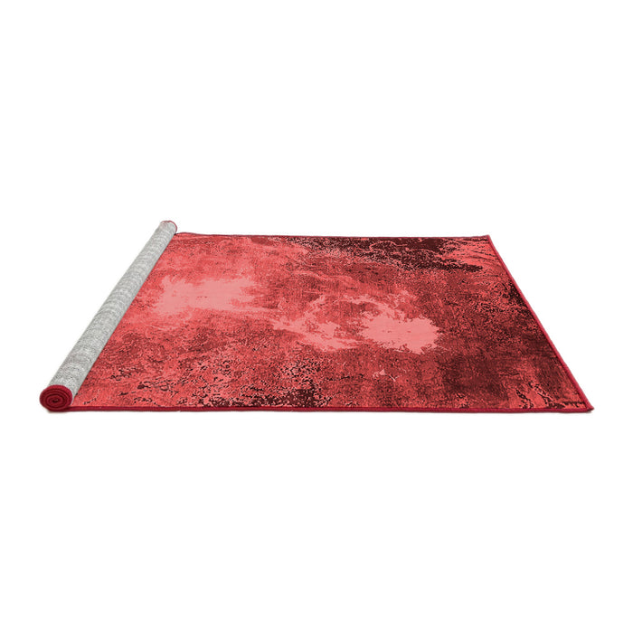 Industrial Red Washable Rugs