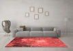 Industrial Red Washable Rugs