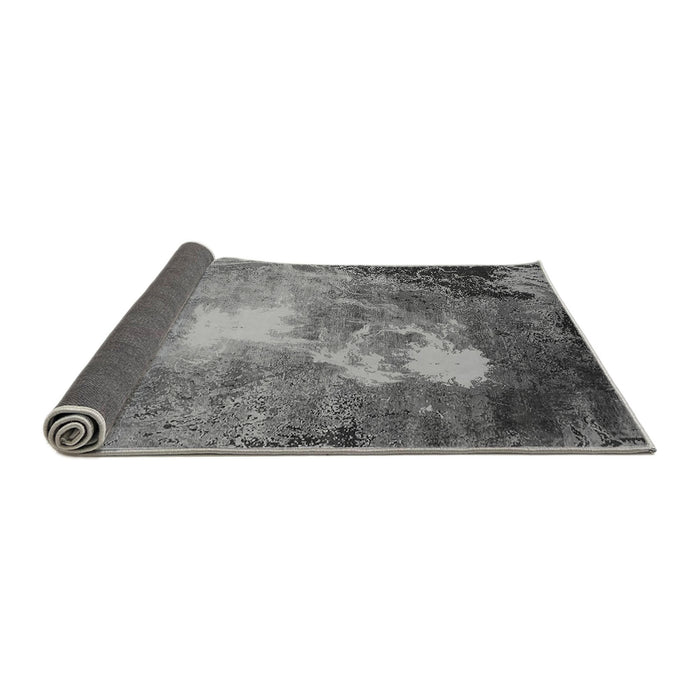 Sideview of Oriental Gray Industrial Rug, urb2060gry