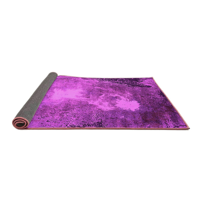 Sideview of Oriental Pink Industrial Rug, urb2060pnk