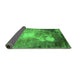 Sideview of Oriental Green Industrial Rug, urb2060grn