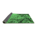 Sideview of Oriental Emerald Green Industrial Rug, urb2061emgrn