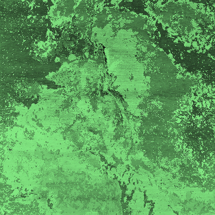 Oriental Emerald Green Industrial Rug, urb2061emgrn