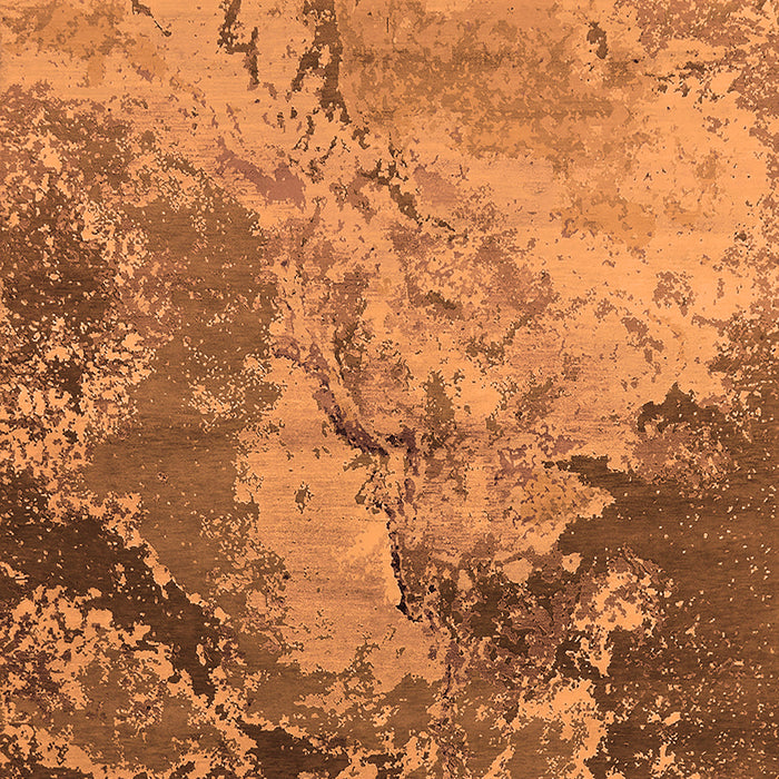 Machine Washable Oriental Orange Industrial Area Rugs, wshurb2061org