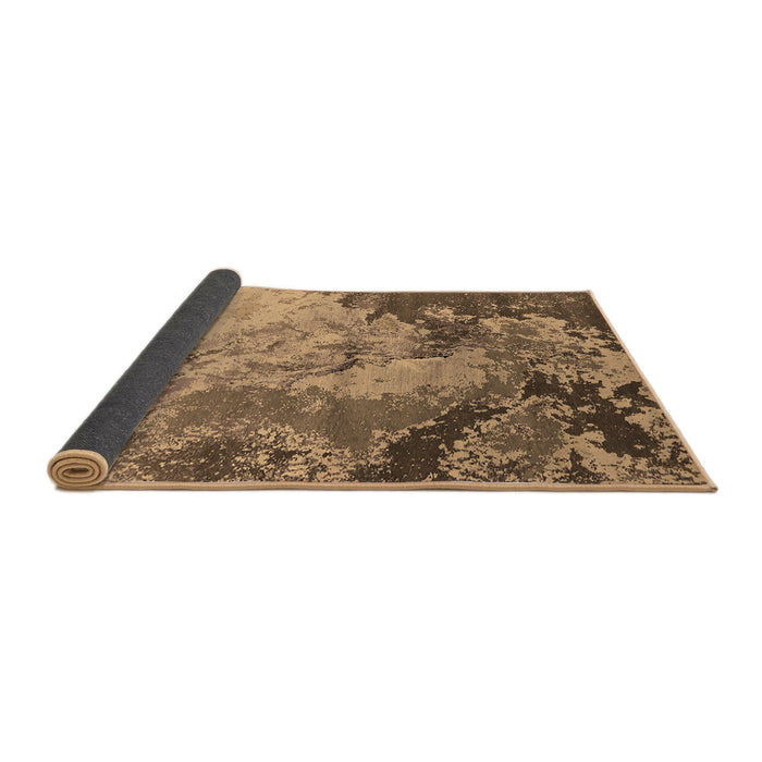 Sideview of Oriental Brown Industrial Rug, urb2061brn