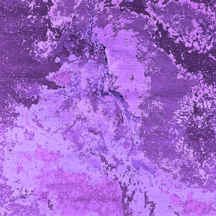 Machine Washable Oriental Purple Industrial Area Rugs, wshurb2061pur