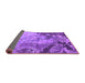 Sideview of Oriental Purple Industrial Rug, urb2061pur