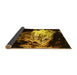 Sideview of Oriental Yellow Industrial Rug, urb2062yw