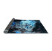 Sideview of Oriental Light Blue Industrial Rug, urb2062lblu