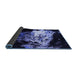 Sideview of Oriental Blue Industrial Rug, urb2062blu