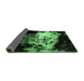 Sideview of Oriental Emerald Green Industrial Rug, urb2062emgrn