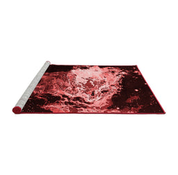 Industrial Red Washable Rugs