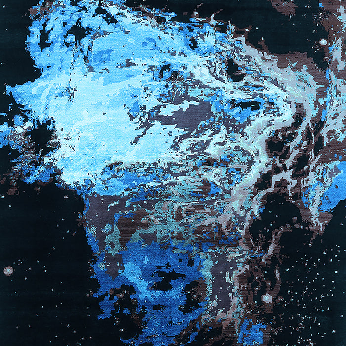 Oriental Light Blue Industrial Rug, urb2062lblu