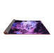 Sideview of Oriental Purple Industrial Rug, urb2062pur