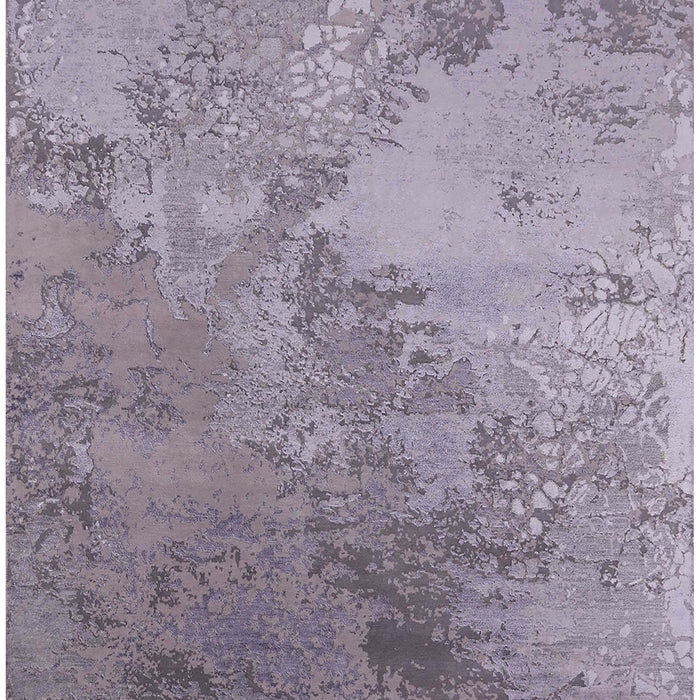 Mid-Century Modern Purple Oriental Rug, urb2063