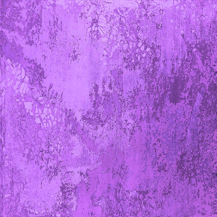 Square Oriental Purple Industrial Rug, urb2063pur