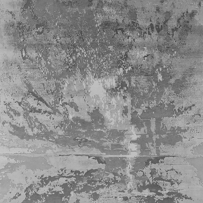 Machine Washable Oriental Gray Industrial Rug, wshurb2064gry