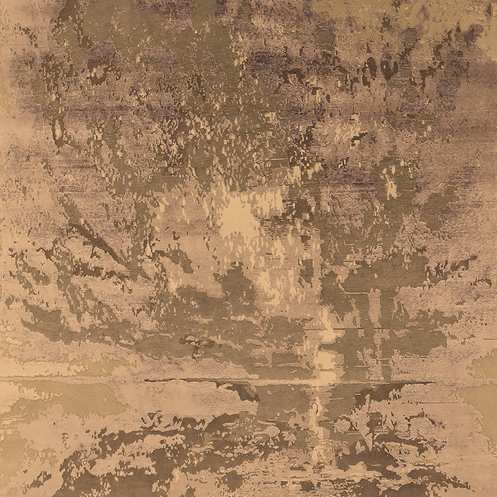 Machine Washable Oriental Brown Industrial Rug, wshurb2064brn