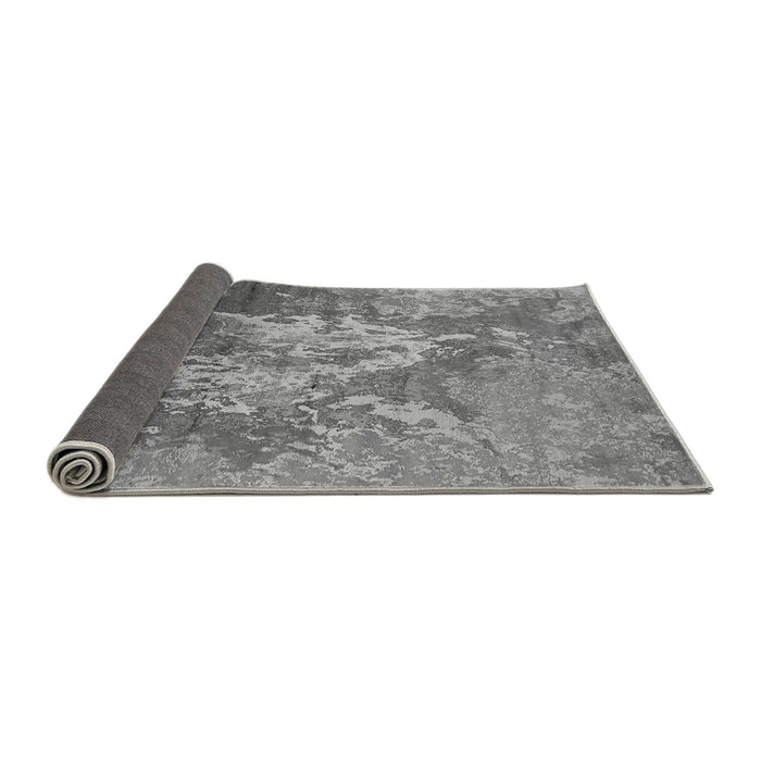 Sideview of Oriental Gray Industrial Rug, urb2065gry
