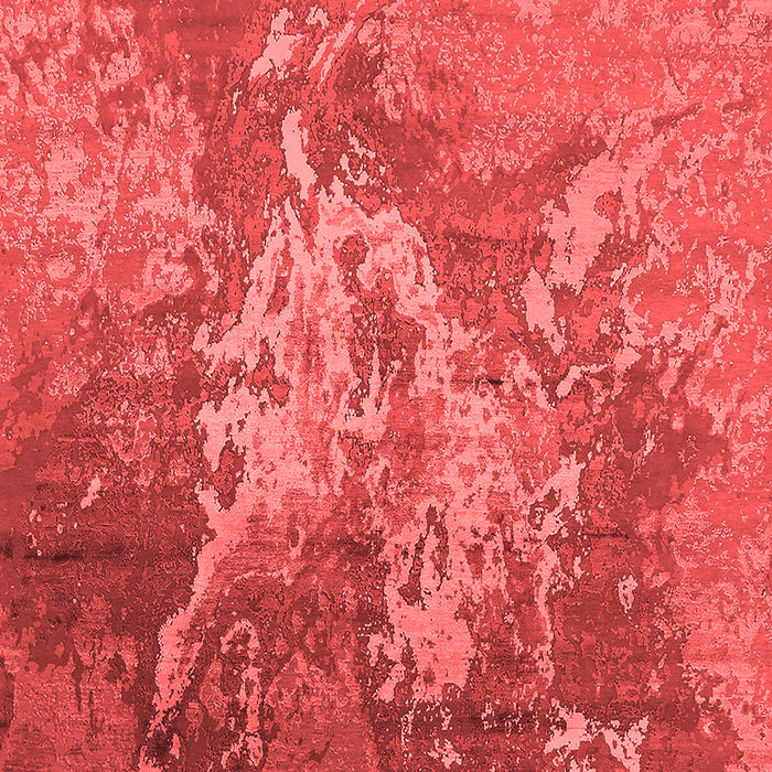 Machine Washable Oriental Red Industrial Rug, wshurb2065red