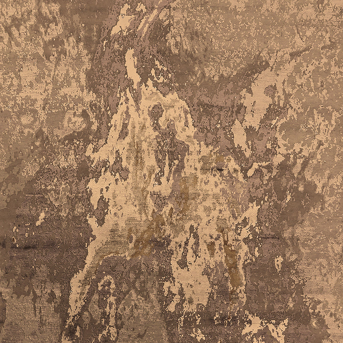 Machine Washable Oriental Brown Industrial Rug, wshurb2065brn