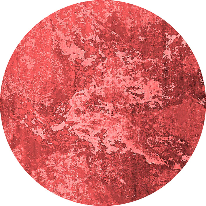 Machine Washable Oriental Red Industrial Rug, wshurb2065red