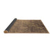 Sideview of Oriental Brown Industrial Rug, urb2066brn