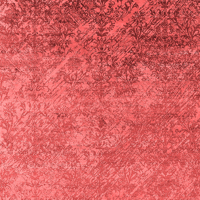 Machine Washable Oriental Red Industrial Rug, wshurb2066red