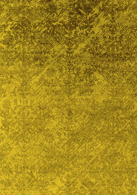 Oriental Yellow Industrial Rug, urb2066yw