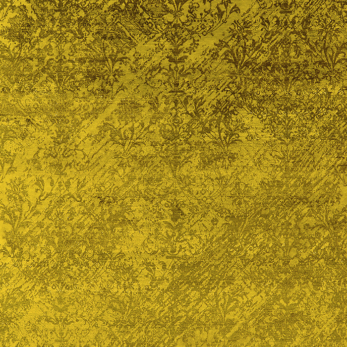 Oriental Yellow Industrial Rug, urb2066yw