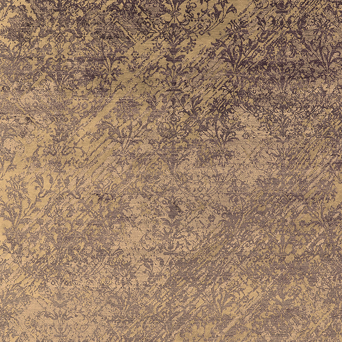 Machine Washable Oriental Brown Industrial Rug, wshurb2066brn