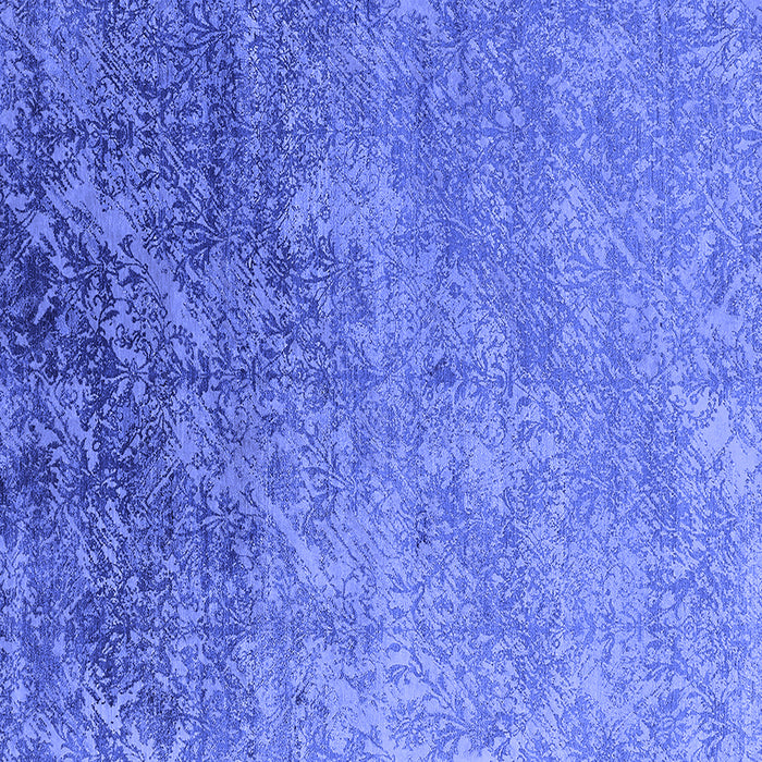 Square Oriental Blue Industrial Rug, urb2066blu