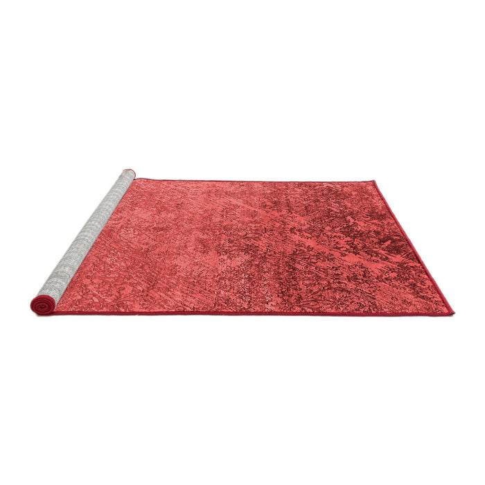 Industrial Red Washable Rugs