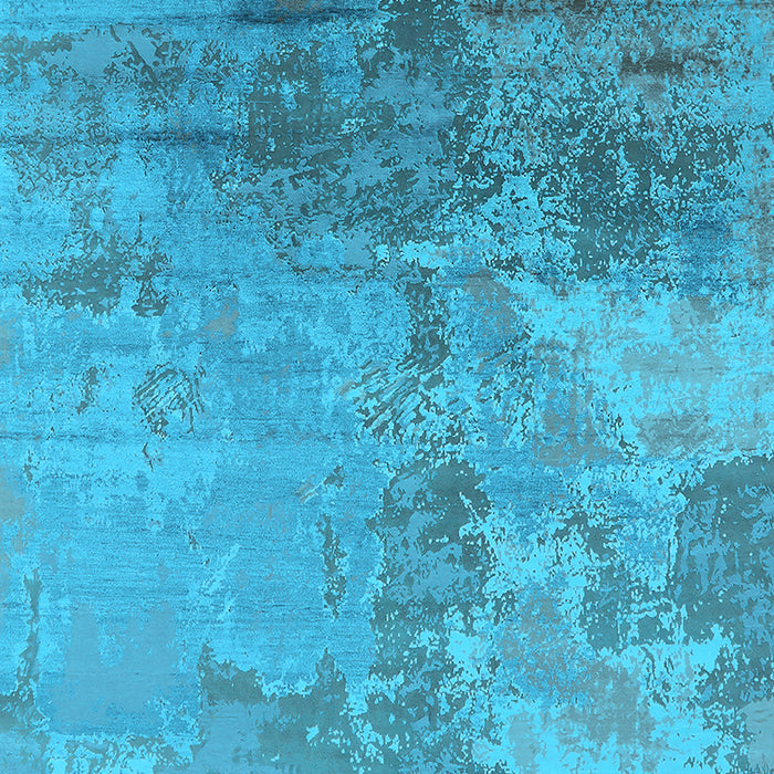 Oriental Light Blue Industrial Rug, urb2067lblu
