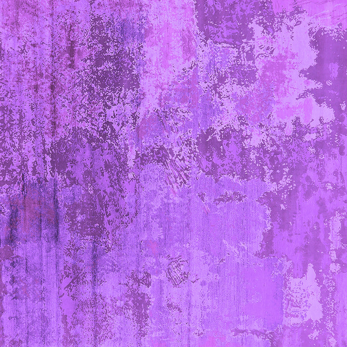 Square Oriental Purple Industrial Rug, urb2067pur