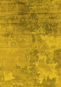 Oriental Yellow Industrial Rug, urb2067yw