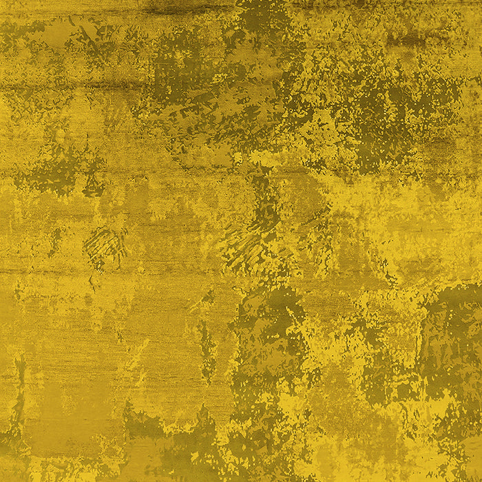 Oriental Yellow Industrial Rug, urb2067yw