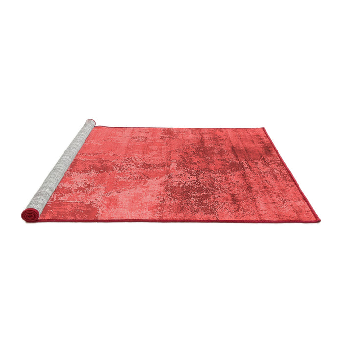 Industrial Red Washable Rugs