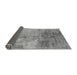 Sideview of Oriental Gray Industrial Rug, urb2067gry