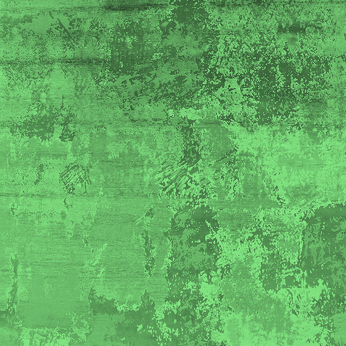 Oriental Emerald Green Industrial Rug, urb2067emgrn