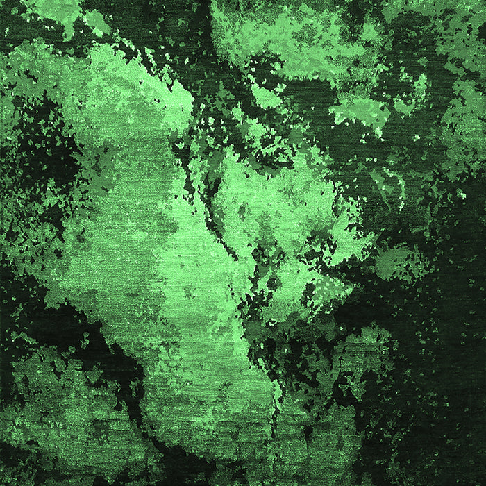 Oriental Emerald Green Industrial Rug, urb2068emgrn