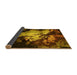 Sideview of Oriental Yellow Industrial Rug, urb2068yw