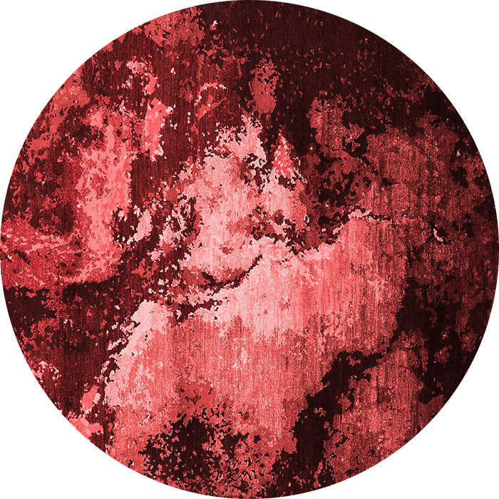 Machine Washable Oriental Red Industrial Rug, wshurb2068red